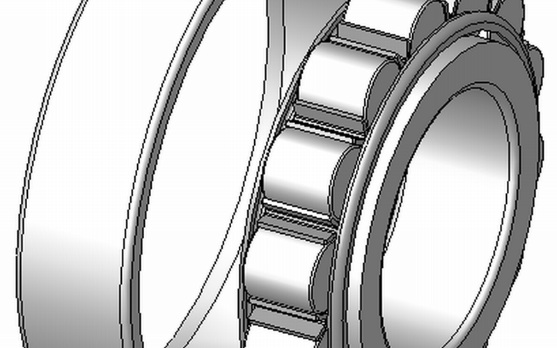 Solidworks tutorial Roller Bearing - YouTube